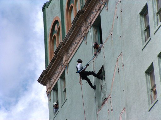 Hirise Rope and Rescue Training at the Grand Hotel